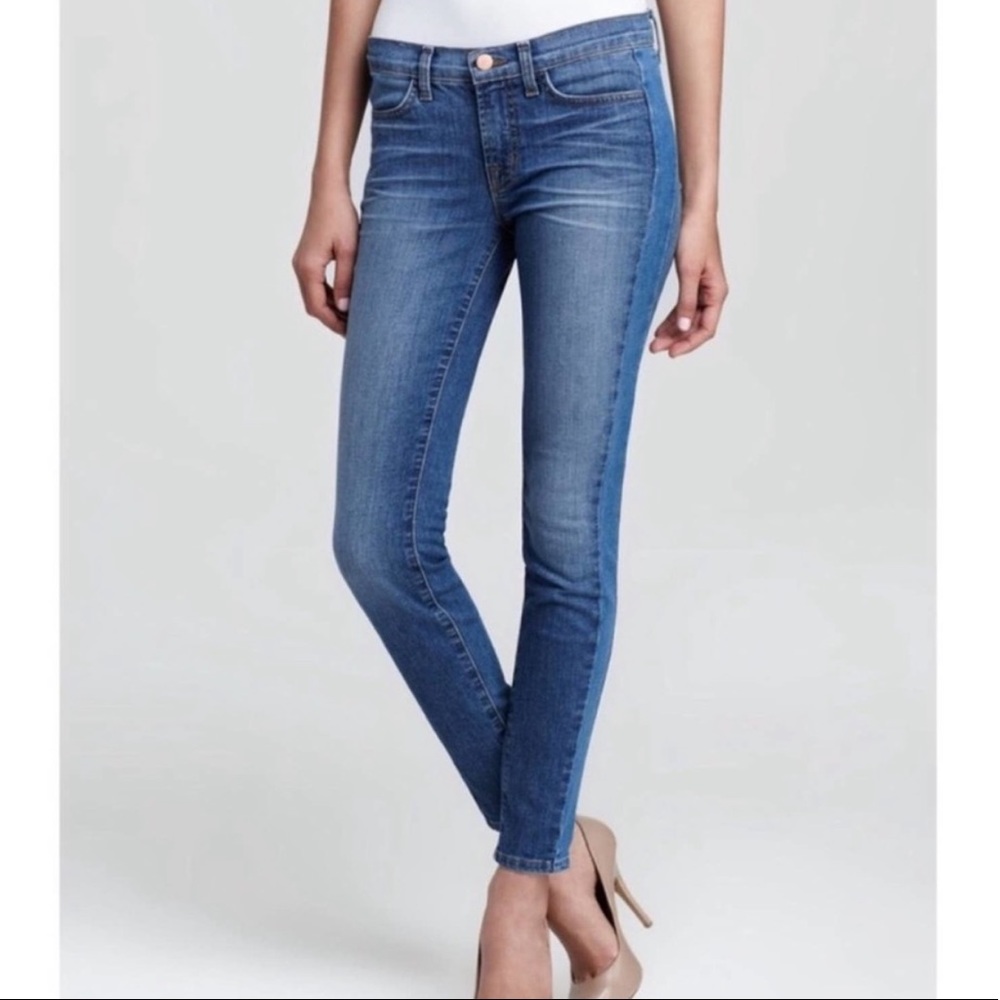 J BRAND 26” Waist Skinny Distressed Jeans - Picture 1 of 9